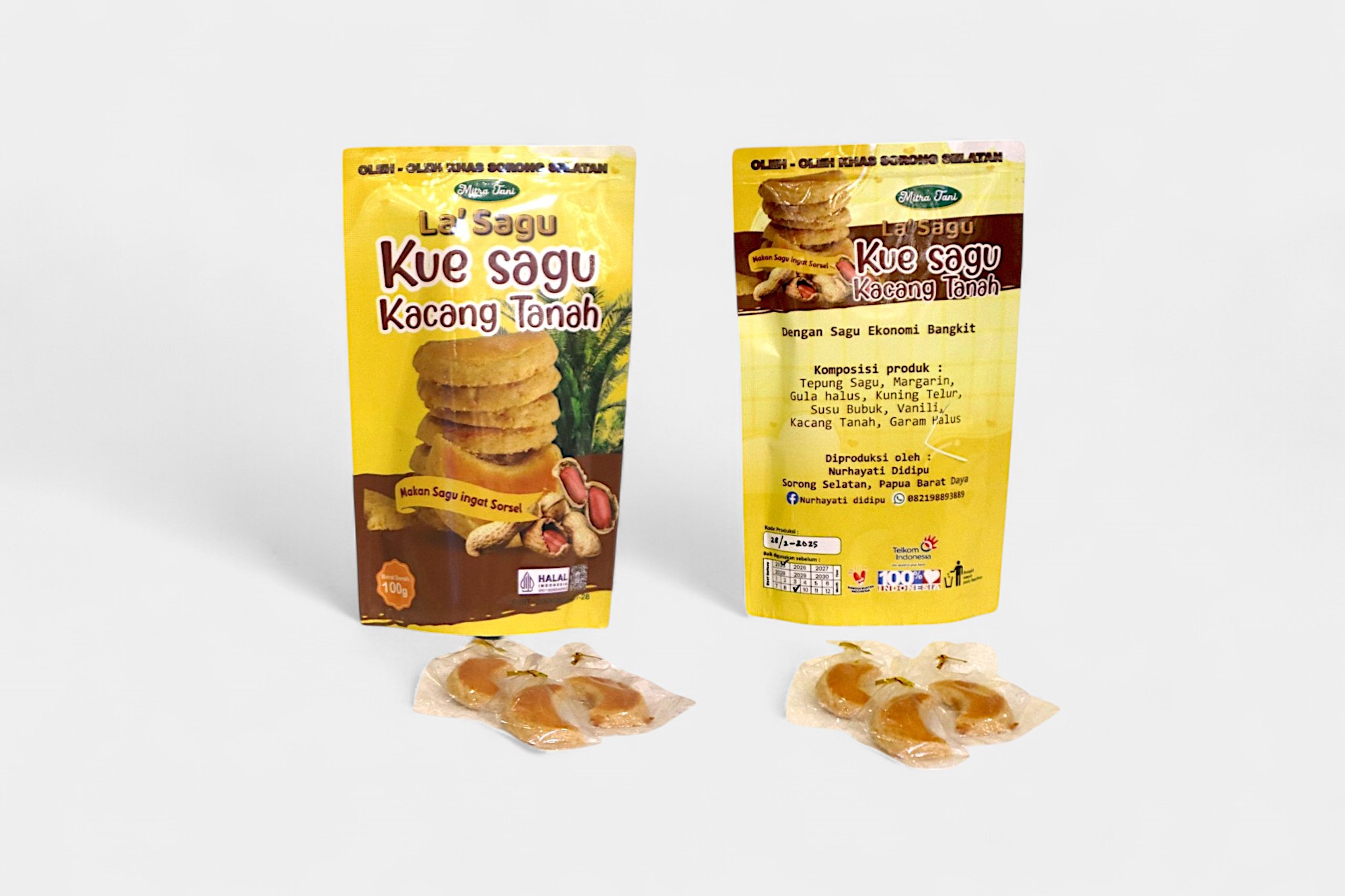 Kue Sagu Kacang Tanah 100g